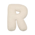 boucle letter cushion R teddy pillow by bettys home birthday gift idea