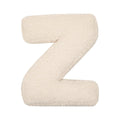 boucle letter cushion Z teddy pillow by bettys home