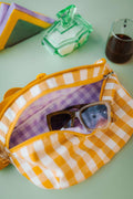 Bettys Home Fanny Pack Gingham in Sunflower. Hip Pack. 3