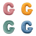 velvet letter pillow g in four colours by Bettys home front picture