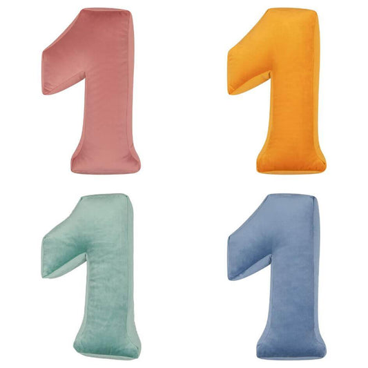 Velvet Number Cushions 1 | Number Cushion - www.bettyshome.com