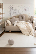 boucle letter cushion by bettys home boucle cushion boucle pillow kids mattress