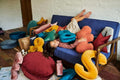 Cushion Hippo yellow