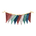 Velvet garland pastel