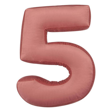 Velvet Number Cushions 5 | Number Cushion - www.bettyshome.com