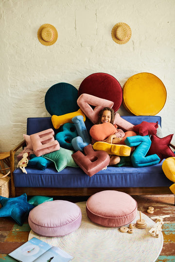 Behind the Scenes: How Our Velvet and Bouclé Letter Cushions Are Made