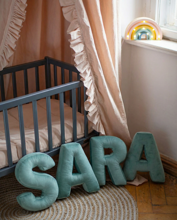 The Most Unusual Names We've Ever Sewn Into Letter Cushions