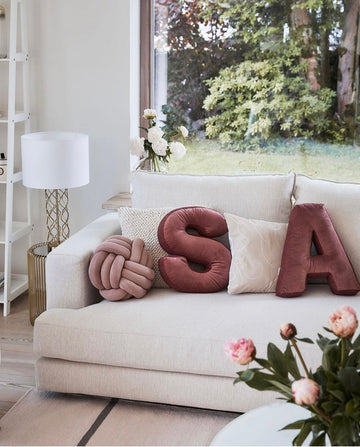 How to Care for Velvet and Boucle Letter Cushions So They Last for Years