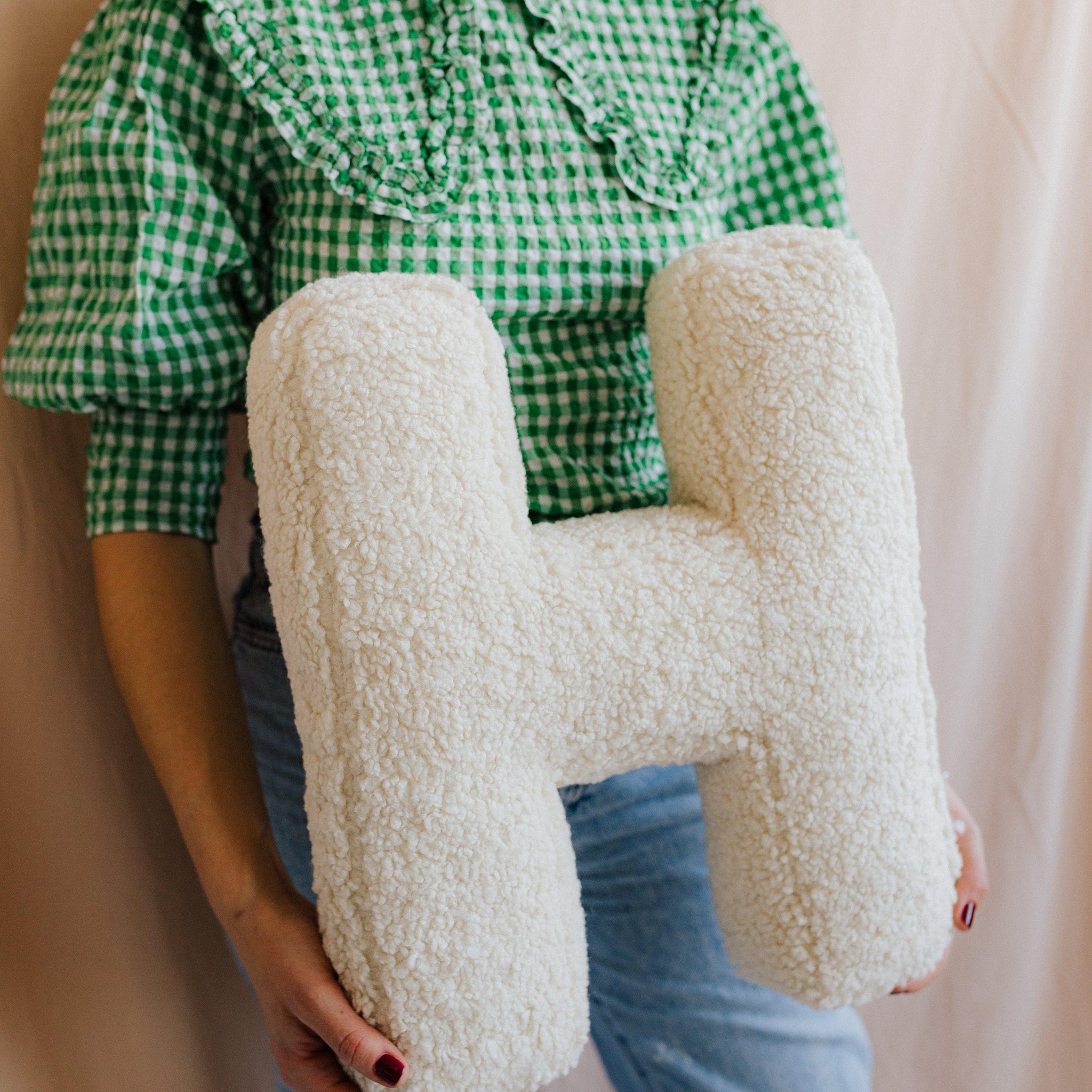 Teddy Letter Cushion