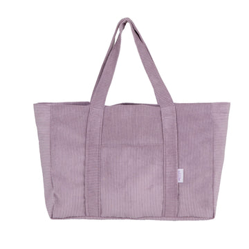 lavender tote bag by bettys home. Corduroy Shopper Bag. Large Shopper Bag b