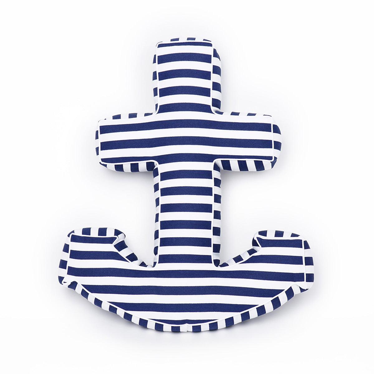 Anchor Cushion Stripes | Anchor Shaped Cushion Stripes - www.bettyshome.com