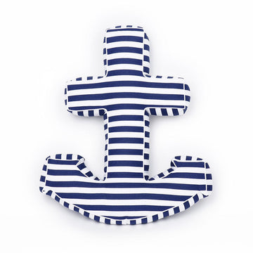 Anchor Cushion Stripes | Anchor Shaped Cushion Stripes - www.bettyshome.com