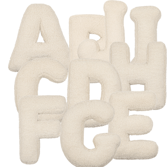 Set of 10 Boucle Letters - www.bettyshome.com
