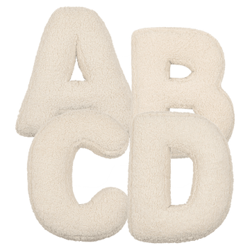 Set of 4 Boucle Letters - www.bettyshome.com