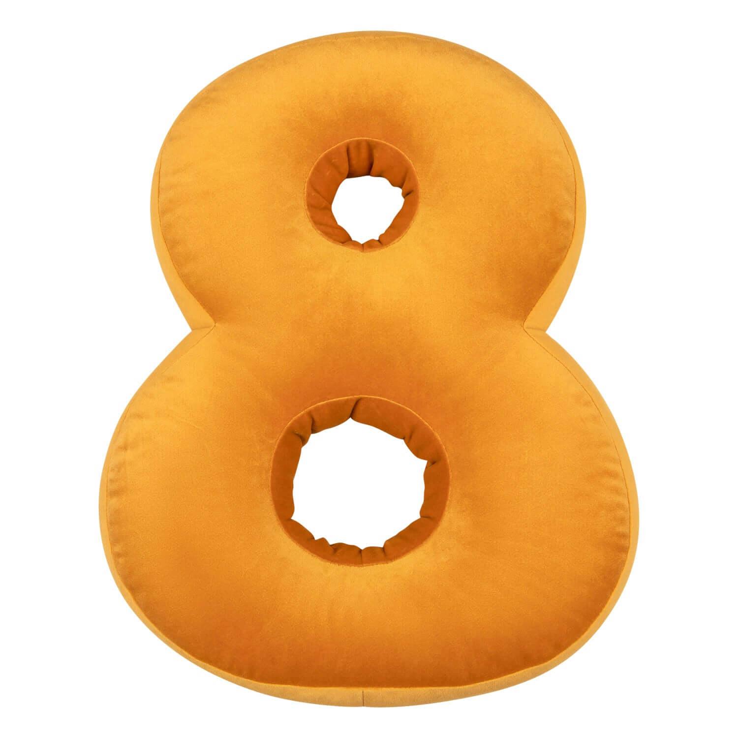 Velvet number cushion 8 | Number Cushion - www.bettyshome.com