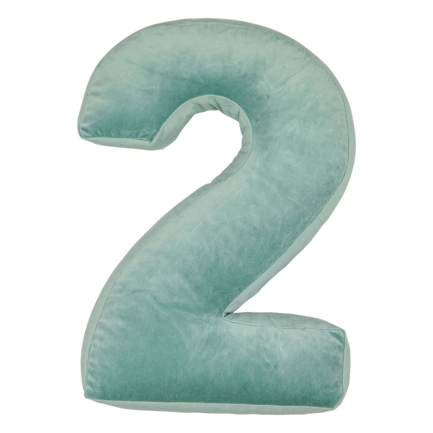 Velvet Number Cushions 2 | Number Cushion - www.bettyshome.com