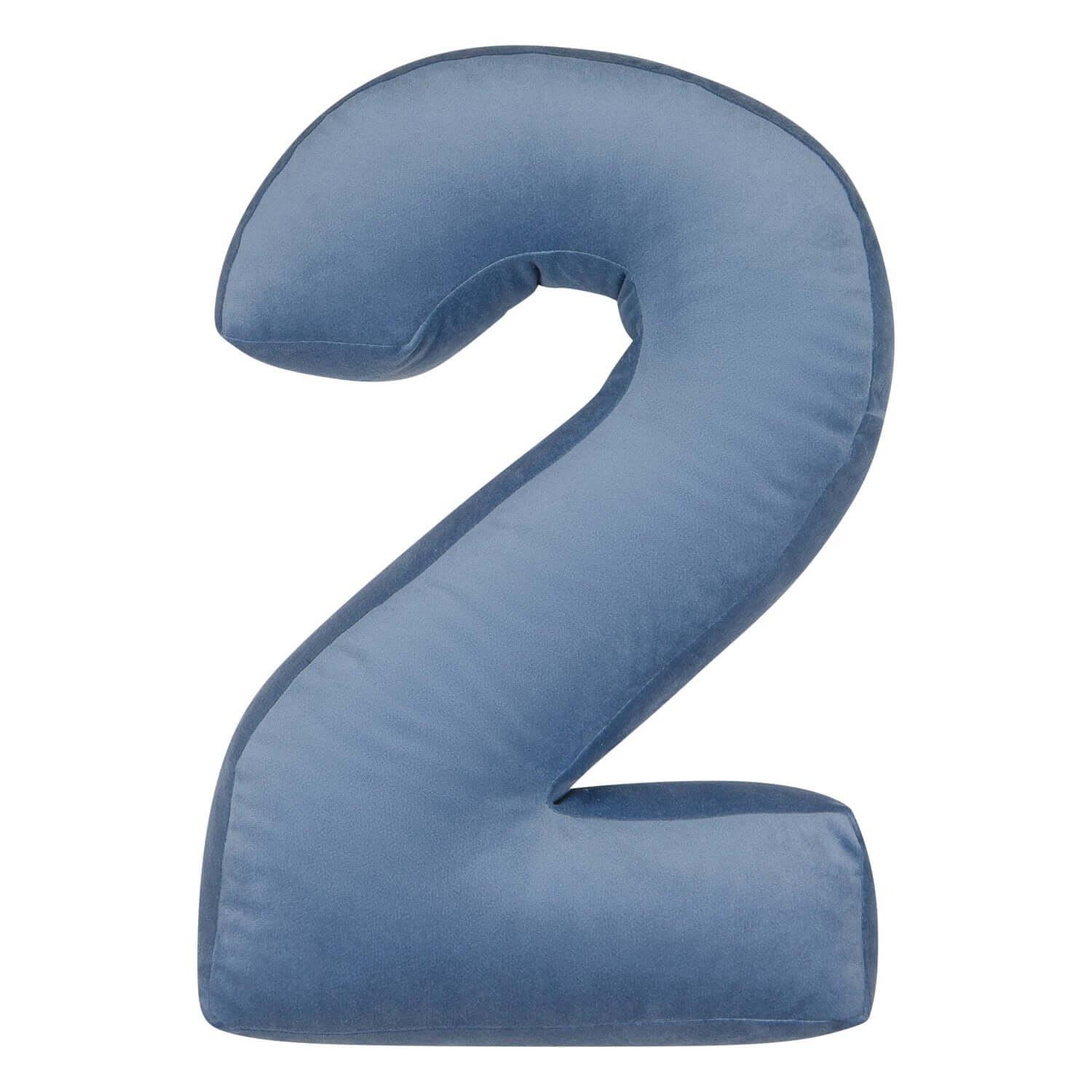 Velvet Number Cushions 2 | Number Cushion - www.bettyshome.com