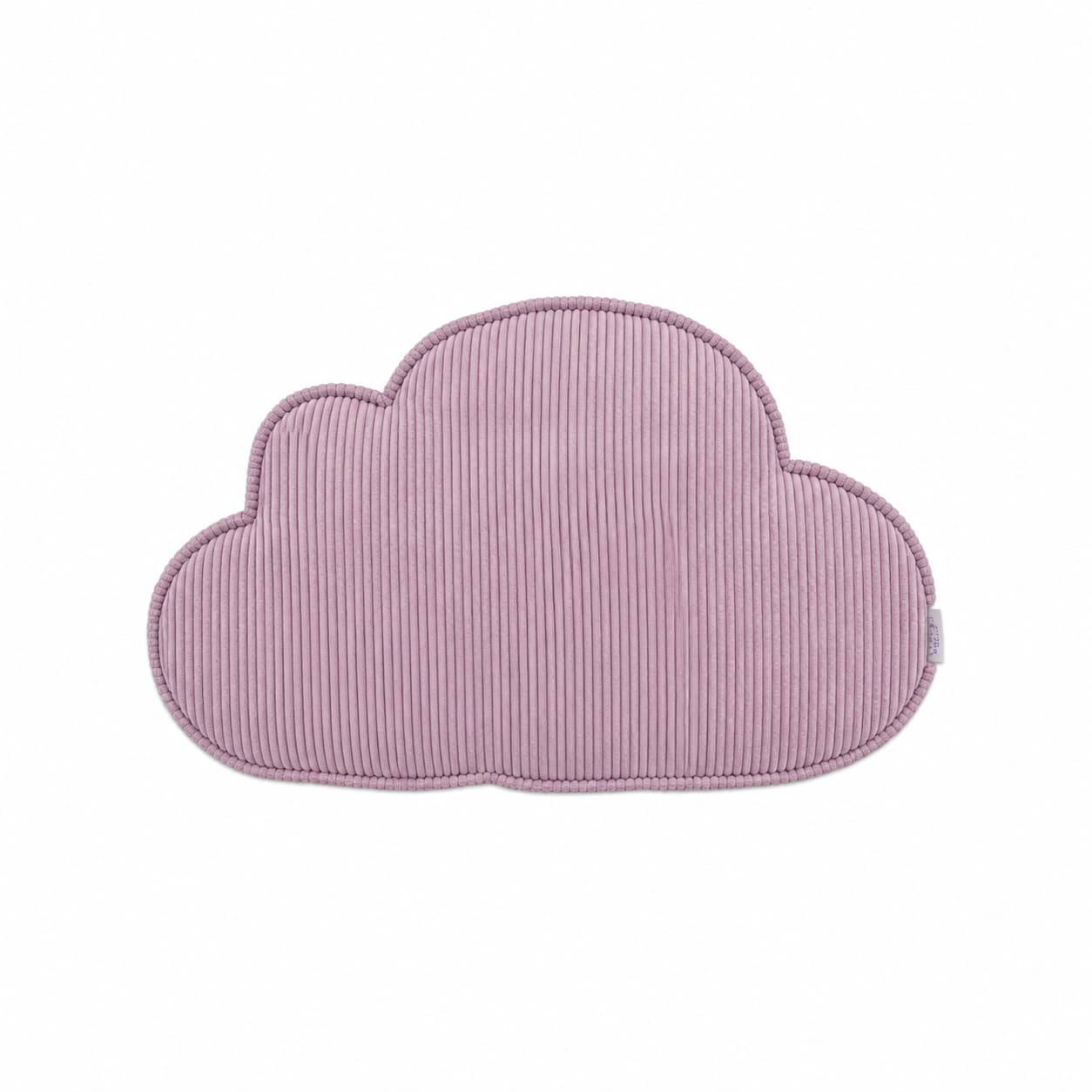 Corduroy Cloud Cushion by Bettys home. cushion in shape of cloud lavender