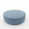 large corduroy floor pouf blue by Bettys home 