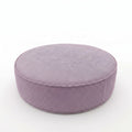 large corduroy floor pouf lavender by Bettys home 