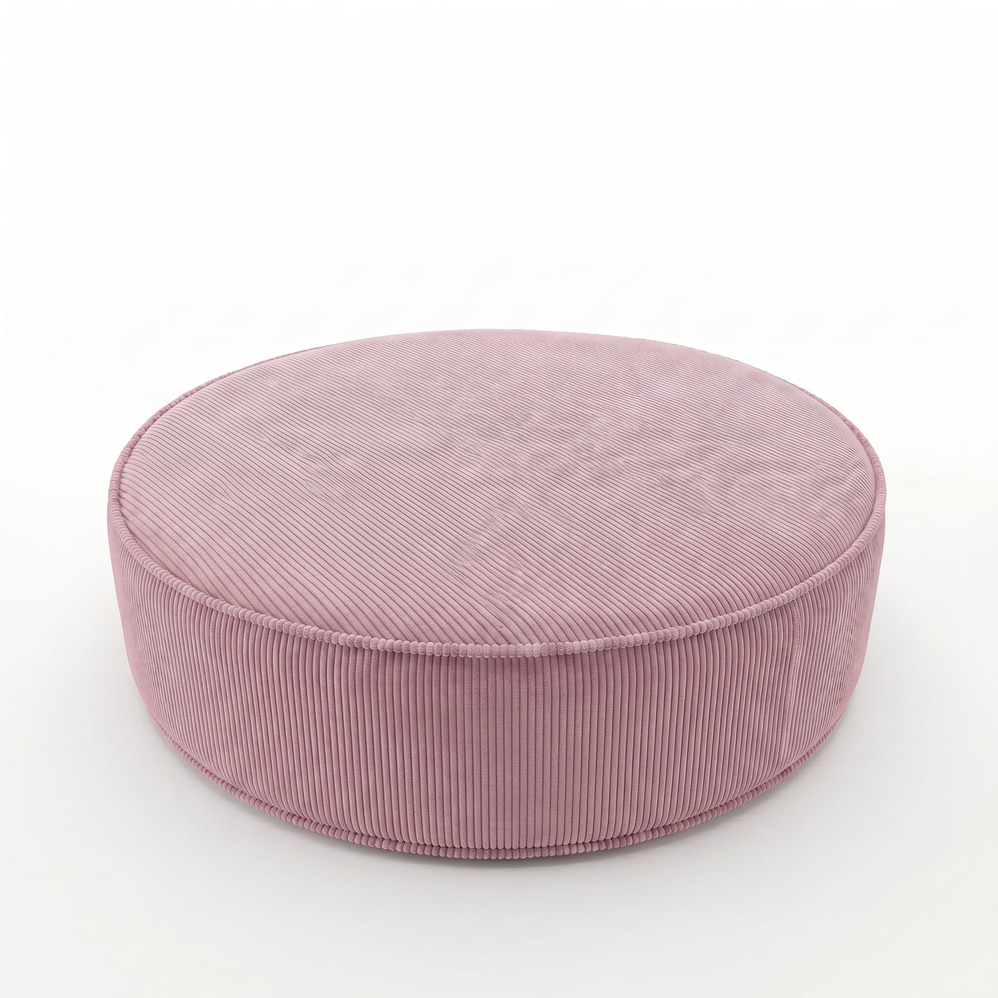large corduroy floor pouf pink by Bettys home 