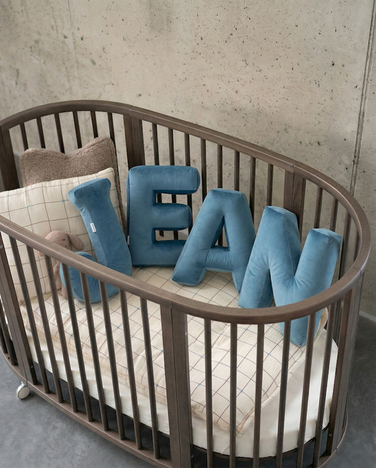 Ensemble de 4 lettres en velours