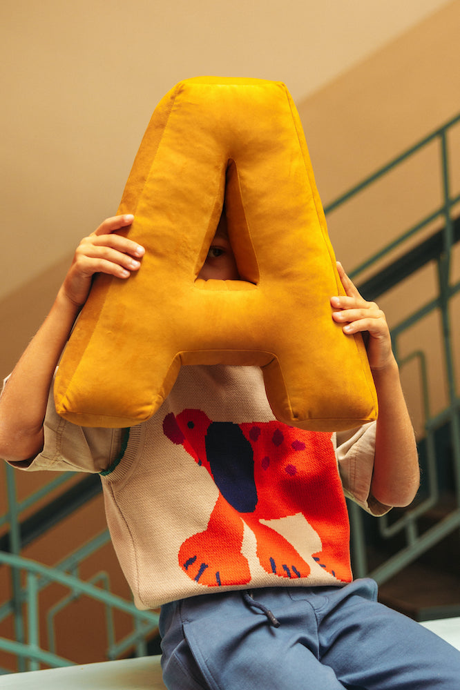 Betty`s Home | Handmade cushions in the Shape of Letters