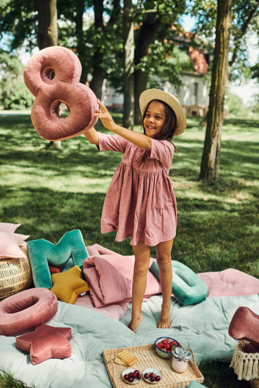 velvet number cushion by bettys home. number shaped cushion bettys home kids birthday deco