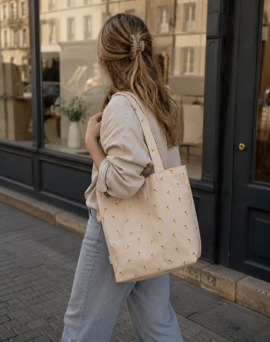 Lemon Tote Bag | Lemon Shopper Bag
