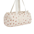 cherry duffle bag by Bettys home. Bag with cherry print  a